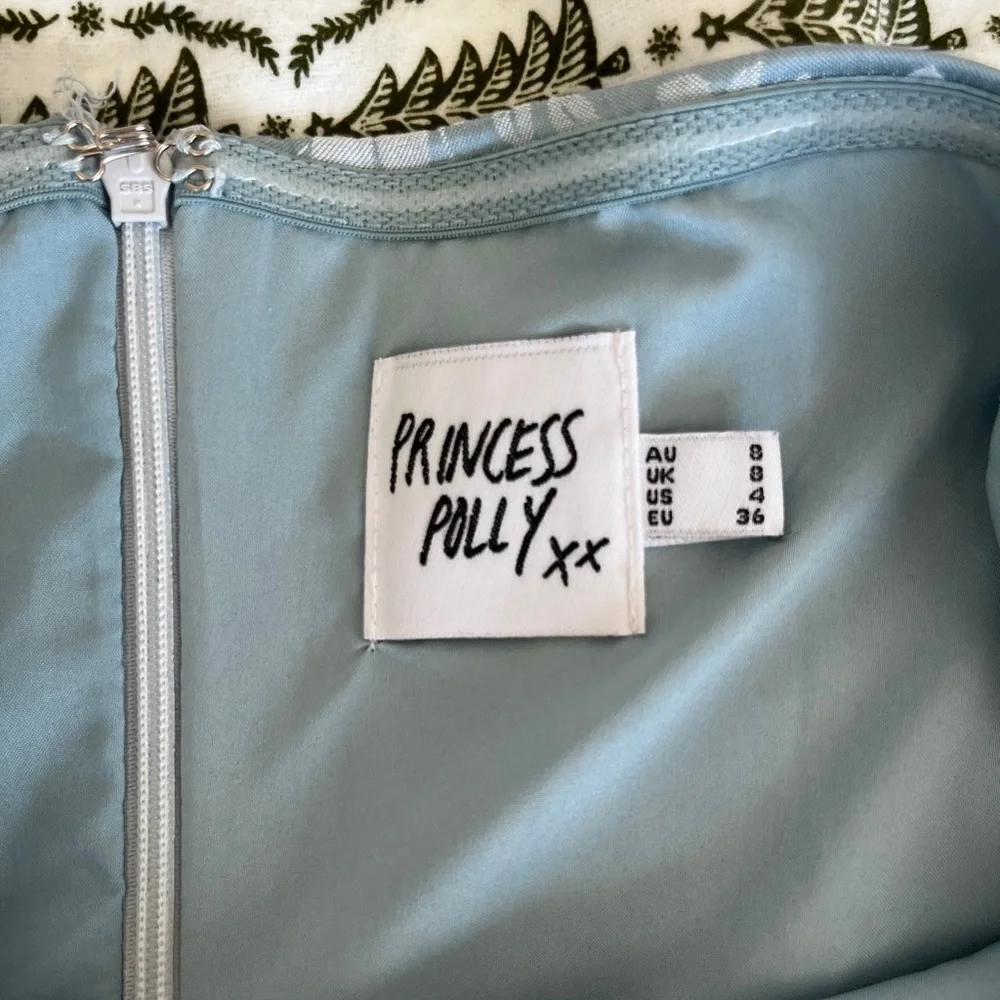 Princess Polly Blue Floral Mini Dress - Picture 4 of 4